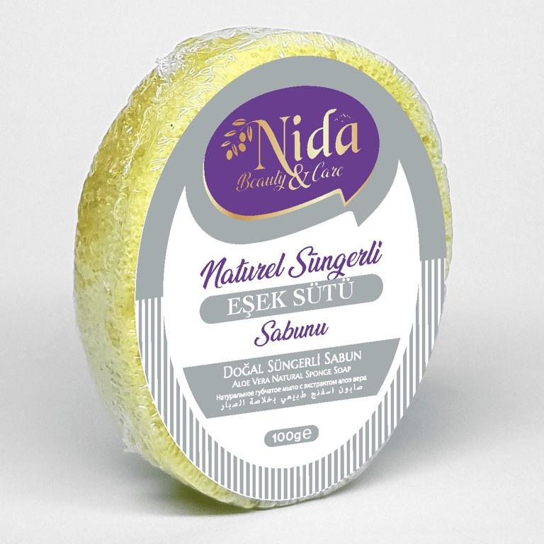 Natural%20Sponge%20Donkey%20Milk%20Soap%20100%20gr