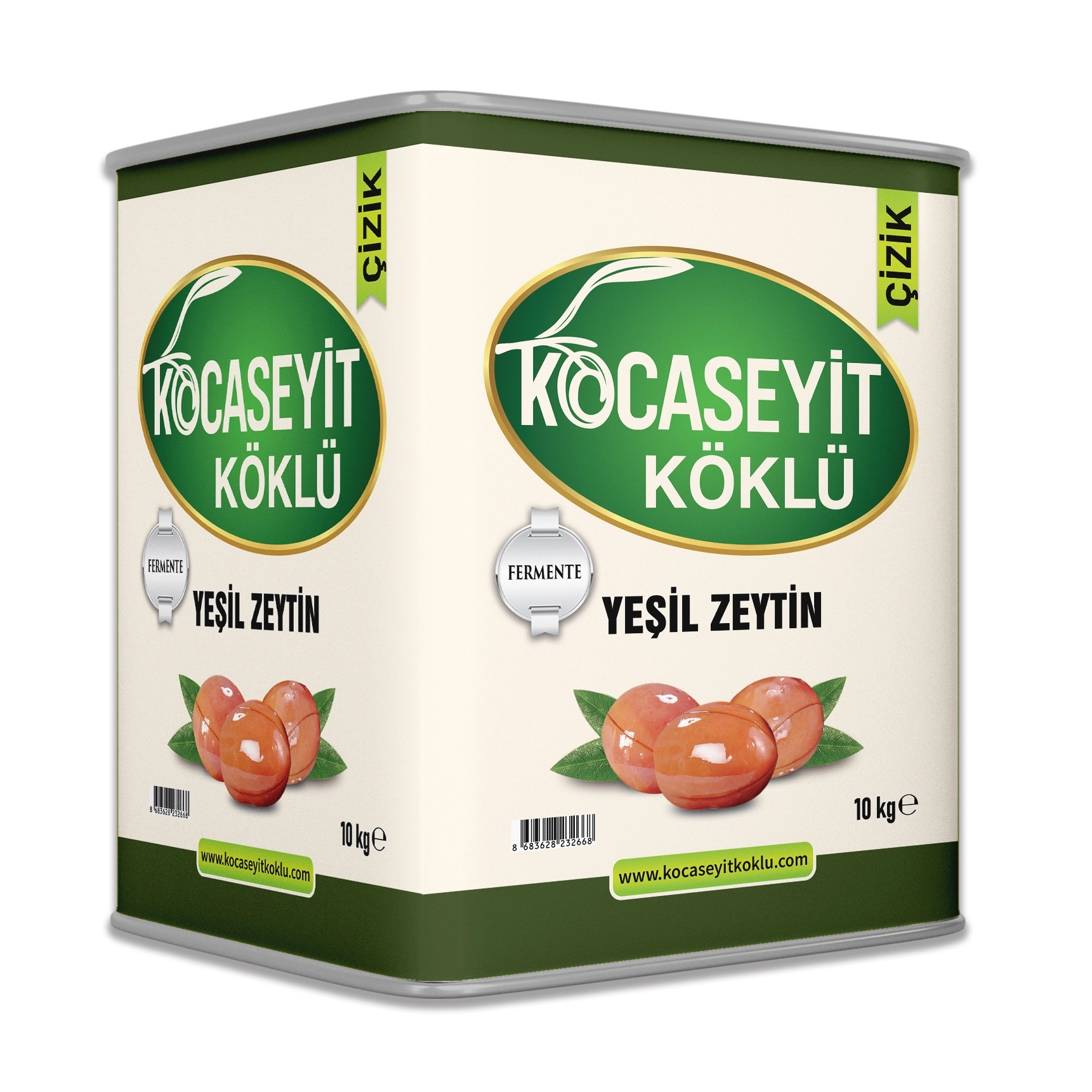 Kocaseyit Köklü 10 kg Pembe Çizik Zeytin M 261-290 kalibre | Havran Doğal Zeytin