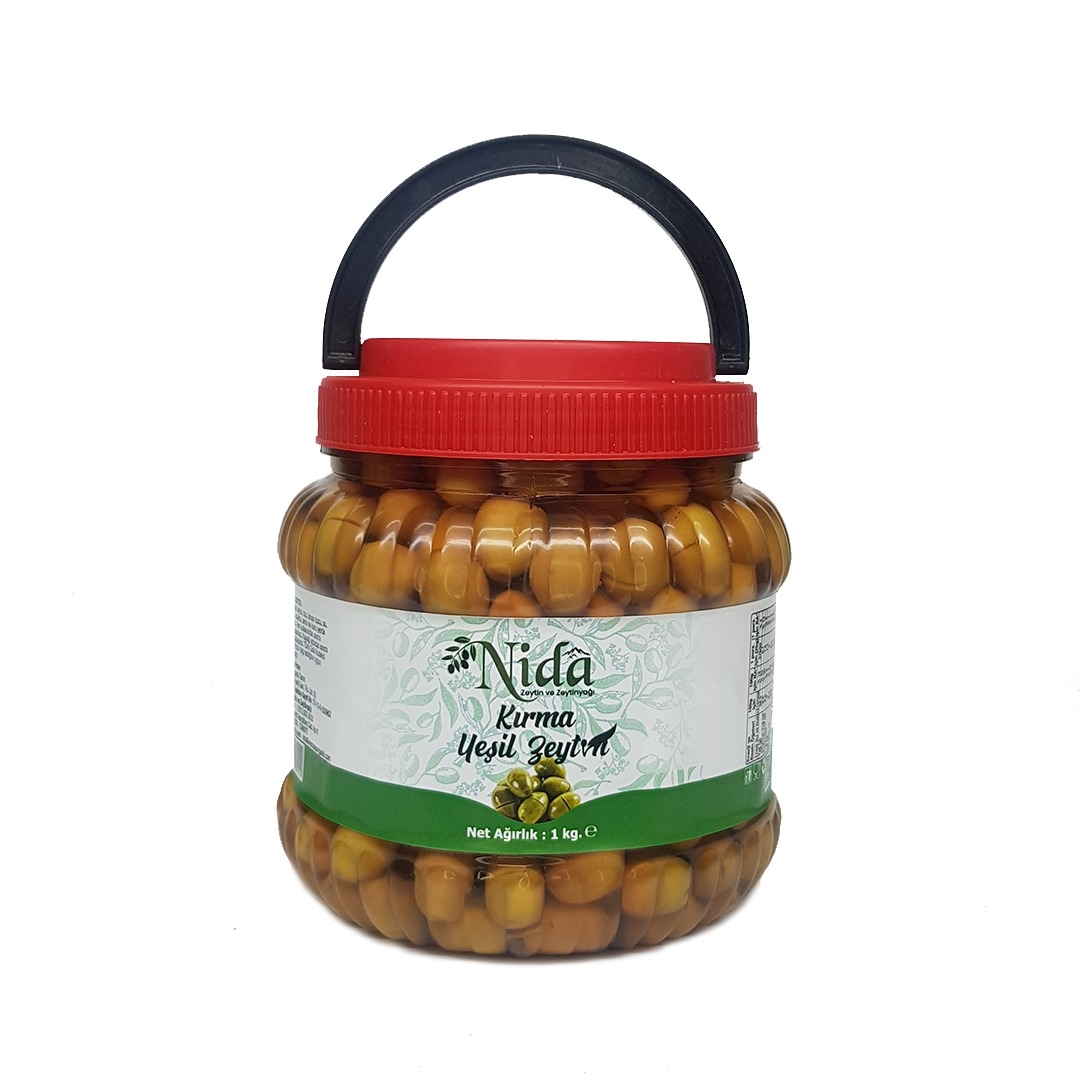 Edremit Yeşil Kırma Zeytin 1 kg