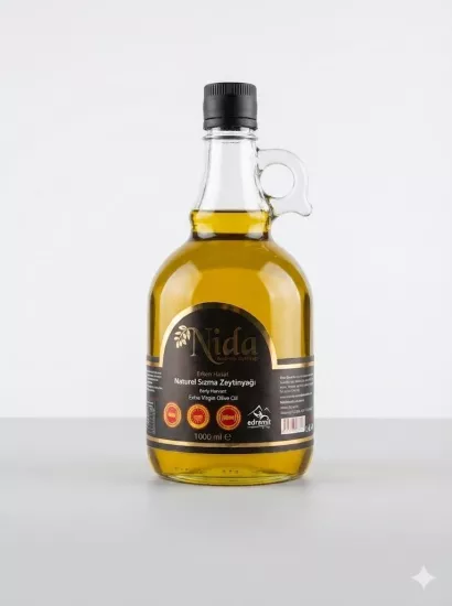 Erken Hasat Naturel Sızma Zeytinyağı 1lt cam galon
