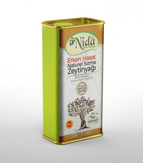 Erken Hasat Naturel Sızma Zeytinyağı 5lt